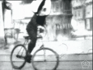 Edison primera grabación bicicleta 1899