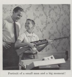 Anuncio pro armas antiguo