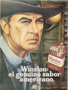Anuncio winston gary cooper