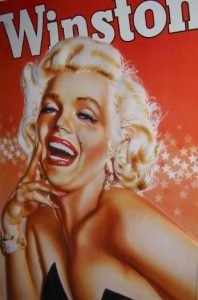 Anuncio winston marilyn monroe