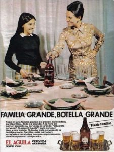 Cerveza El Águila para toda la familia