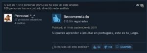 Counter Strike análisis steam gracioso