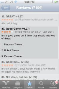 Doodlejump analisis gracioso itunes