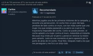 GTA V pc comentario steam divertido