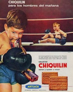 Publicidad antigua Chiquilin para hombres