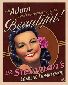 Publicidad antigua cirugía estética
