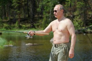 Putin pescando