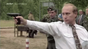 Putin dando en el blanco