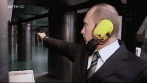 Gif de Putin disparando