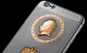 Iphone de oro de Putin