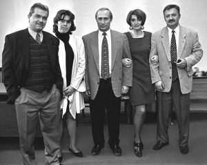Putin con su mujer juventud