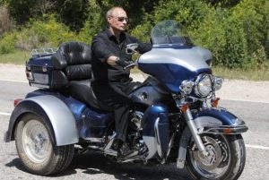 Putin en moto
