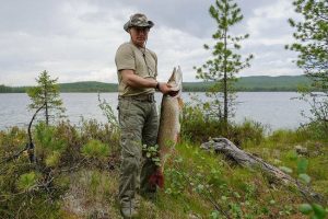 Putin pescando
