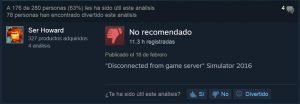 Street FighterV comentario steam
