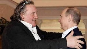 Vladimir Putin y Gerard Depardieu