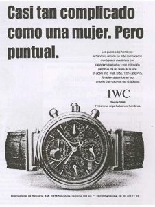 publicidad sexista antigua